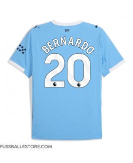 Günstige Manchester City Bernardo Silva #20 Heimtrikot 2025-26 Kurzarm